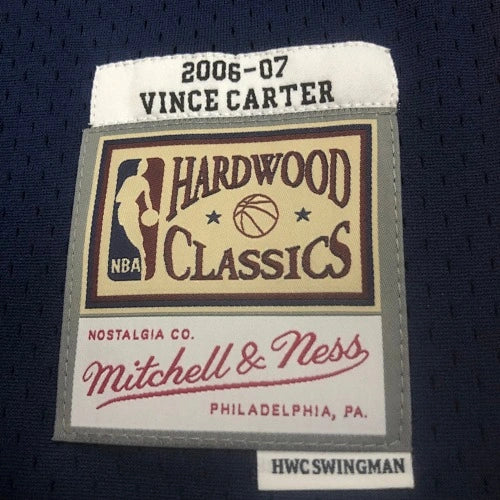 Vince Carter Brooklyn Nets No.15 Throwback Swingman Jersey 2006-07 - View 60