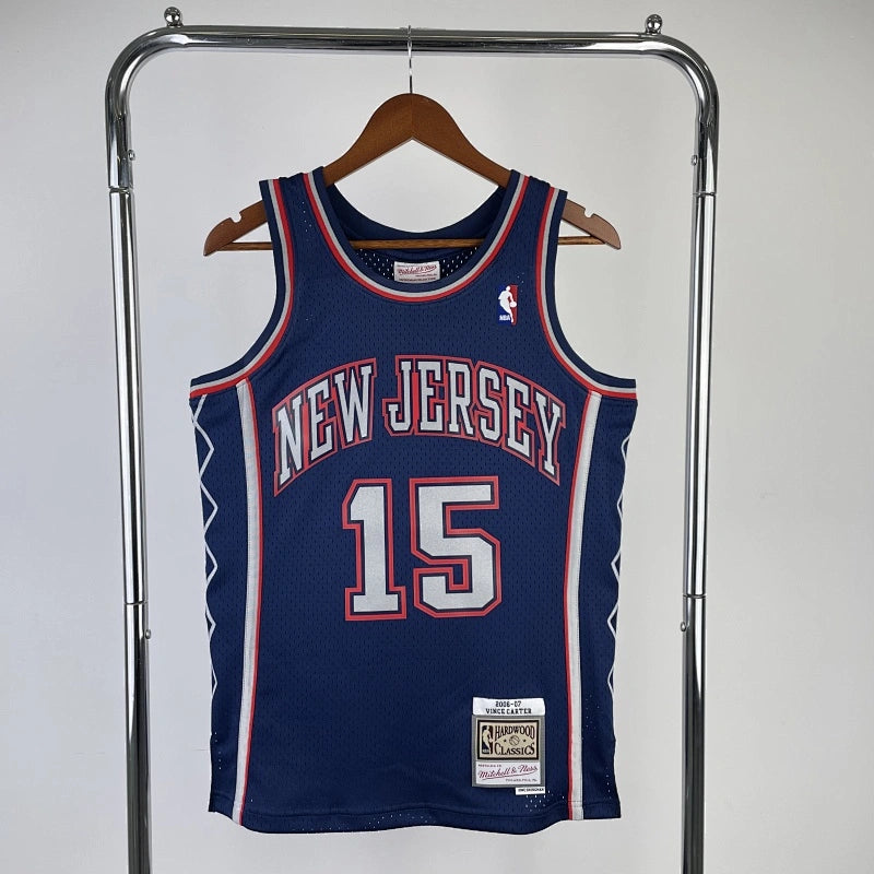 Vince Carter Brooklyn Nets No.15 Throwback Swingman Jersey 2006-07 - View 60