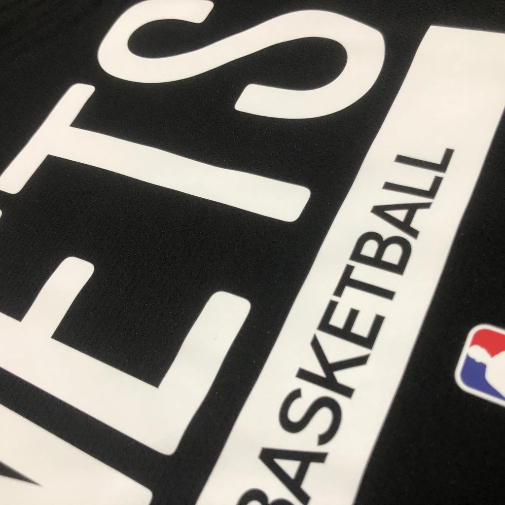 Nets Fabric Detail in Black — Flatlay