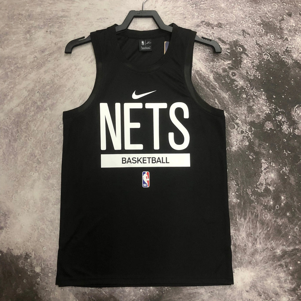 Nets Front Full View in Black — Flatlay
