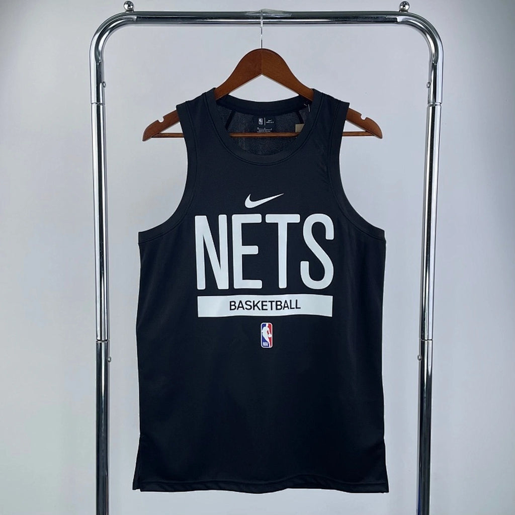 Nets Front Full View in Black — Hanging