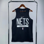 Nets Front Full View in Black — Hanging