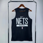 Nets Front Full View in Black — Hanging