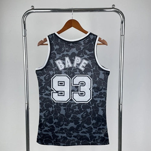 Brooklyn Nets Brooklyn Nets No.93 Swingman Jersey  Black - View 3