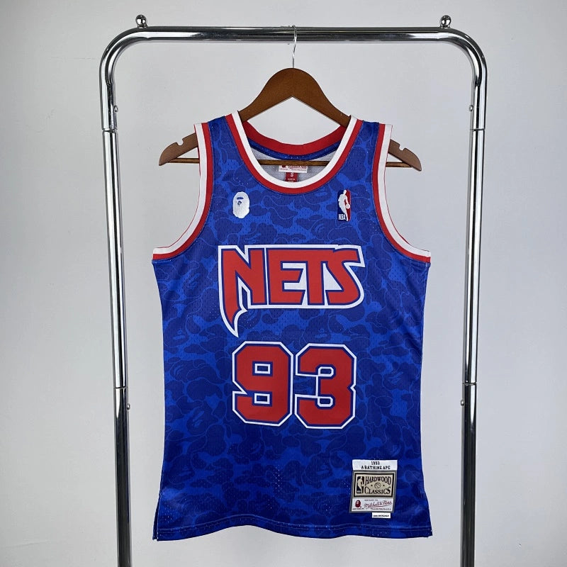 Brooklyn Nets Brooklyn Nets No.93 Swingman Jersey  Black - View 1