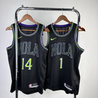 Zion Williamson No.1 New Orleans Pelicans City Edition Jersey 2025-26 NBA Authentic Swingman Jersey - View 1