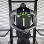 Zion Williamson No.1 New Orleans Pelicans City Edition Jersey 2025-26 NBA Authentic Swingman Jersey - View 2