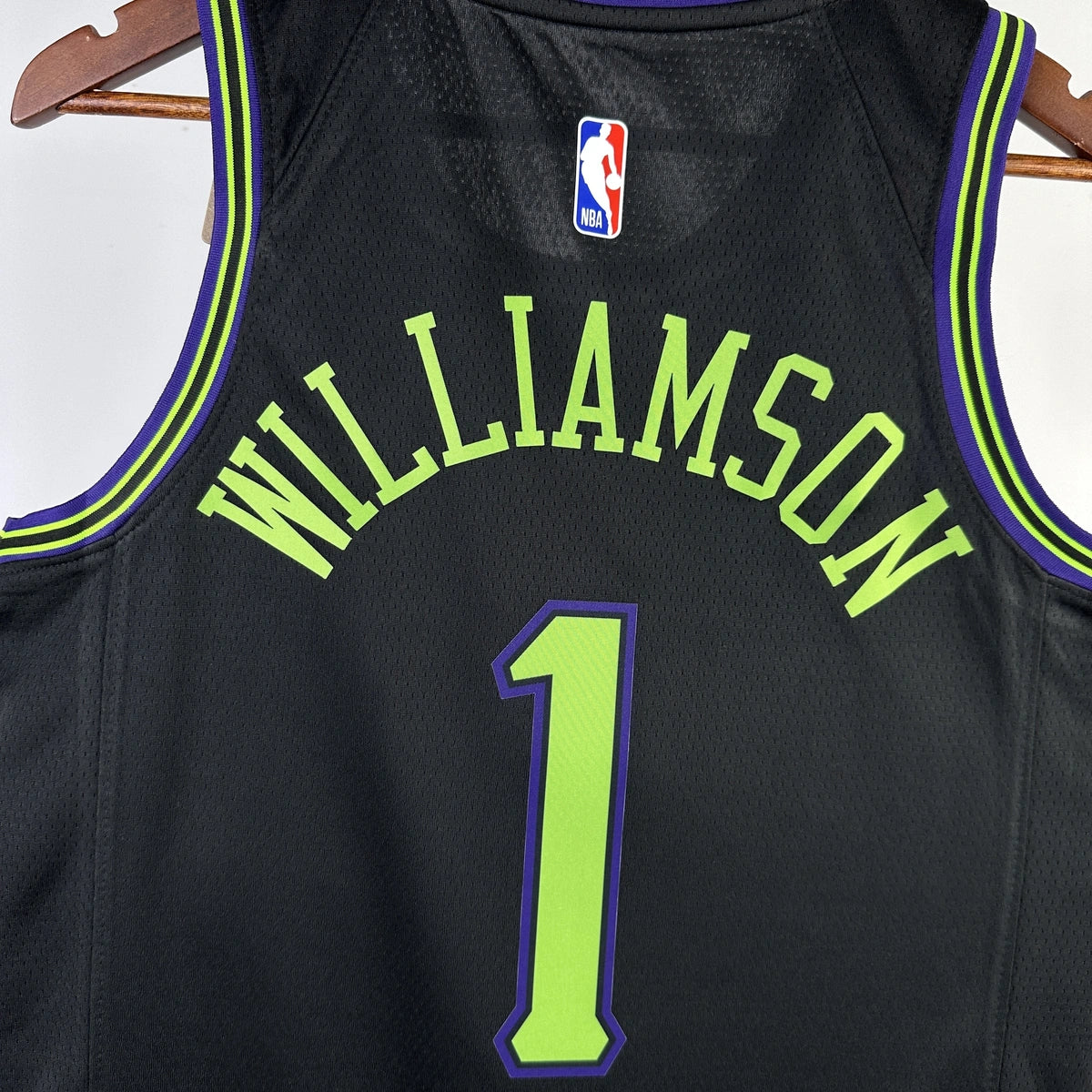 Zion Williamson No.1 New Orleans Pelicans City Edition Jersey 2025-26 NBA Authentic Swingman Jersey - View 5