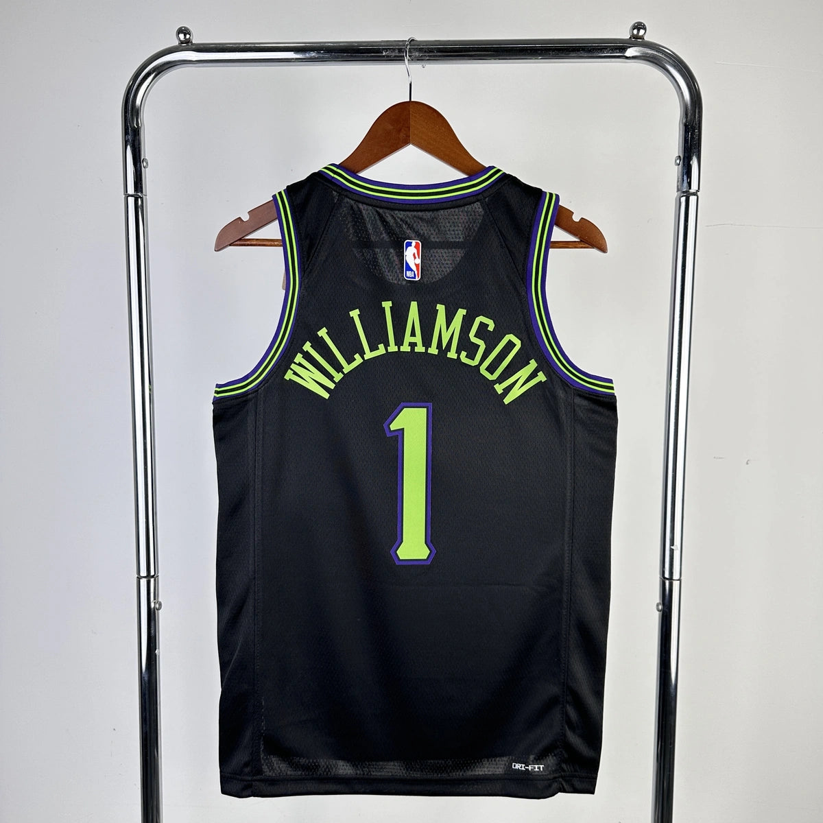 Zion Williamson No.1 New Orleans Pelicans City Edition Jersey 2025-26 NBA Authentic Swingman Jersey - View 12