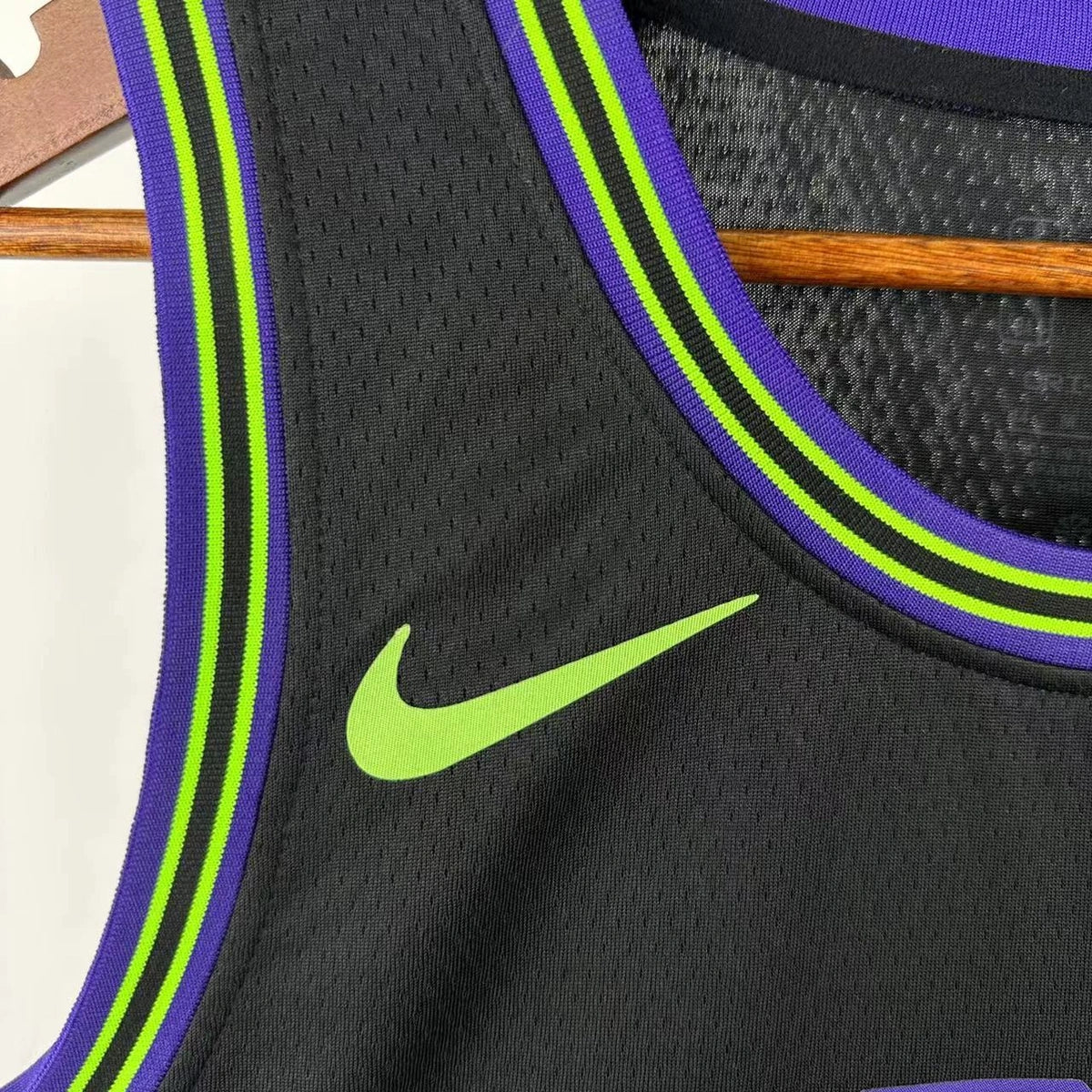 Jordan Poole No.3 New Orleans Pelicans City Edition Jersey 2025-26 NBA Authentic Swingman Jersey - View 4