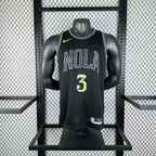 Jordan Poole No.3 New Orleans Pelicans City Edition Jersey 2025-26 NBA Authentic Swingman Jersey - View 10