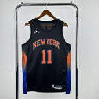 Jalen Brunson No.11 New York Knicks Statement Edition Jersey 2025-26 NBA Authentic Swingman Jersey - View 1