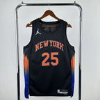 Mikal Bridges No.25 New York Knicks Limited Edition Jersey 2025-26 NBA Authentic Swingman Jersey - View 1