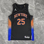 Mikal Bridges No.25 New York Knicks Statement Edition Jersey 2025-26 NBA Authentic Swingman Jersey - View 9