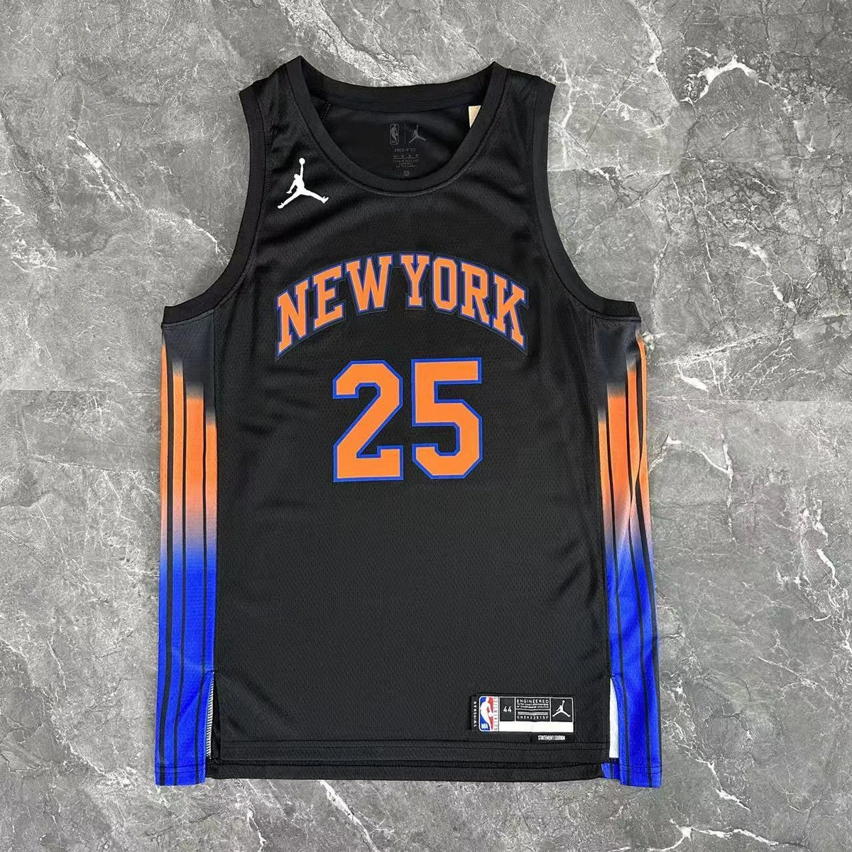 Mikal Bridges No.25 New York Knicks Limited Edition Jersey 2025-26 NBA Authentic Swingman Jersey - View 9