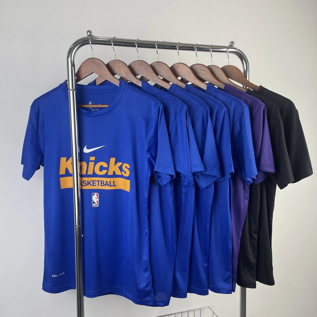 New York Knicks Blue Jersey 2023 - View 002