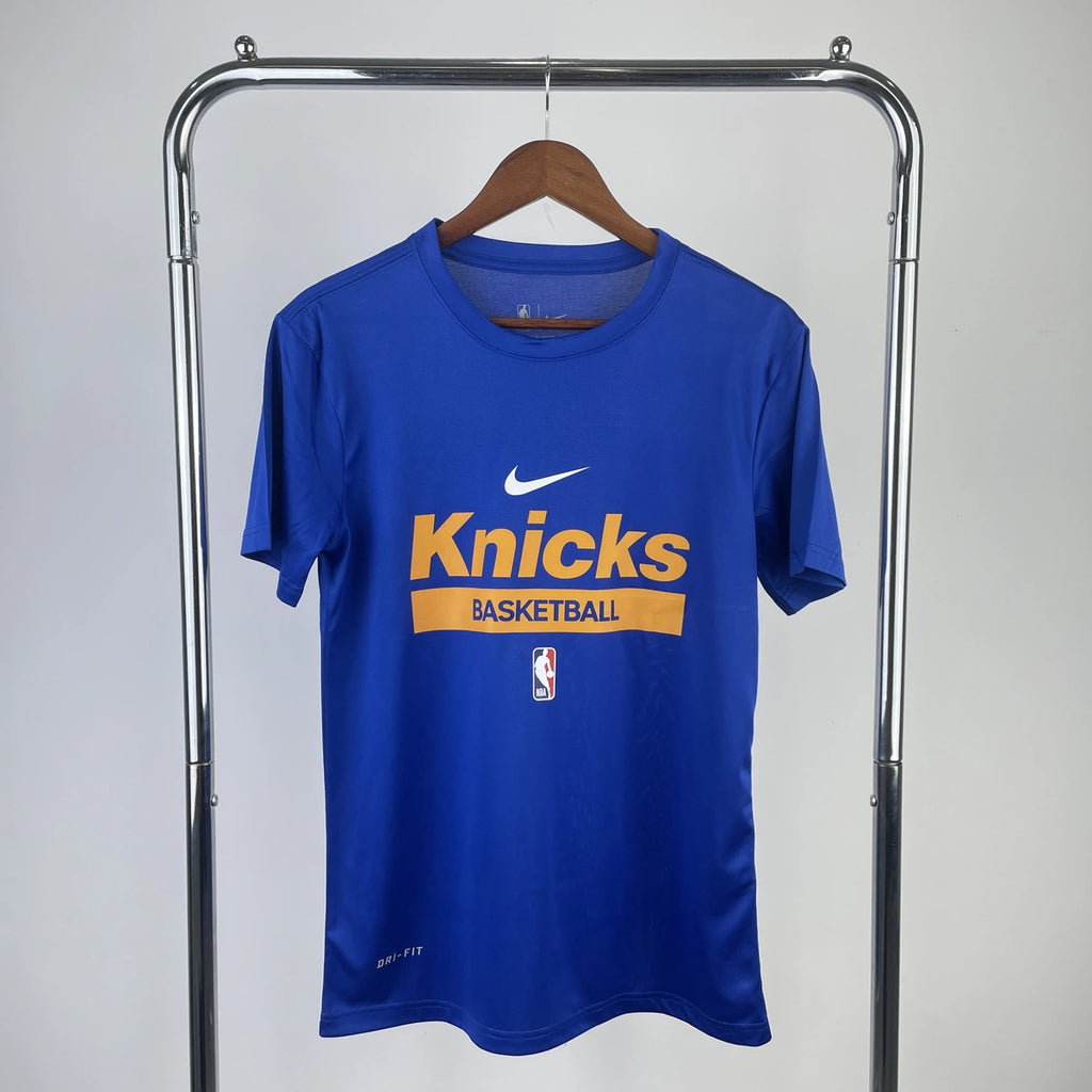 New York Knicks Blue Jersey 2023 - View 004