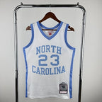 Michael Jordan  No.23 Throwback College Swingman Jersey  Carolina Blue - View 2