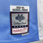 Michael Jordan  No.23 Throwback College Swingman Jersey  Carolina Blue - View 7