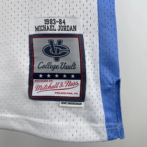 Michael Jordan  No.23 Throwback College Swingman Jersey  Carolina Blue - View 7