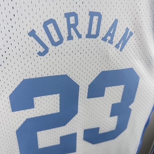 Michael Jordan  No.23 Throwback College Swingman Jersey  Carolina Blue - View 8