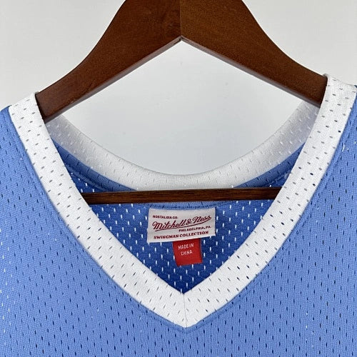 Michael Jordan  No.23 Throwback College Swingman Jersey  Carolina Blue - View 5