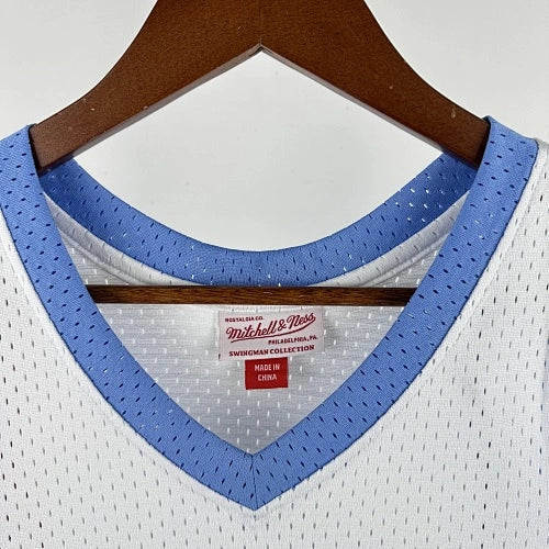 Michael Jordan  No.23 Throwback College Swingman Jersey  Carolina Blue - View 5