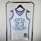 Michael Jordan  No.23 Throwback College Swingman Jersey  Carolina Blue - View 1