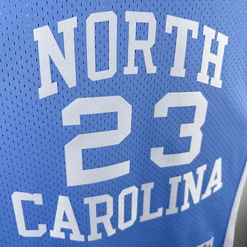Michael Jordan  No.23 Throwback College Swingman Jersey  Carolina Blue - View 4