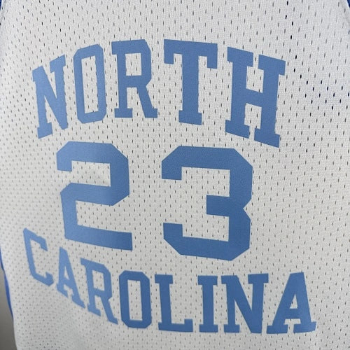 Michael Jordan  No.23 Throwback College Swingman Jersey  Carolina Blue - View 4