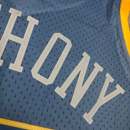 Carmelo Anthony Denver Nuggets No.15 Throwback Swingman Jersey 2003-04 - View 30