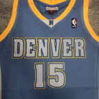 Carmelo Anthony Denver Nuggets No.15 Throwback College Swingman Jersey 2003-04 - View 30