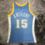 Carmelo Anthony Denver Nuggets No.15 Throwback Swingman Jersey 2003-04 - View 30