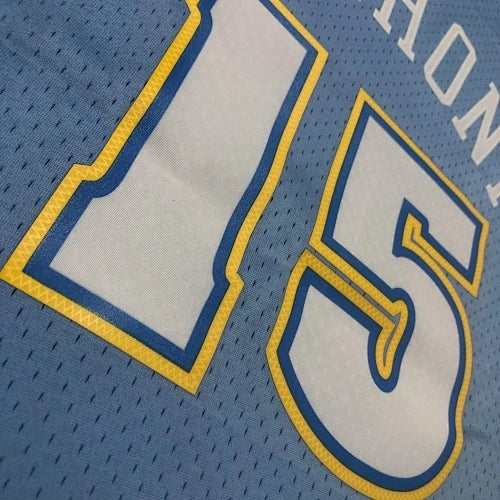 Carmelo Anthony Denver Nuggets No.15 Throwback Swingman Jersey 2003-04 - View 30
