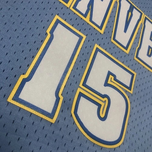 Carmelo Anthony Denver Nuggets No.15 Throwback Swingman Jersey 2003-04 - View 30
