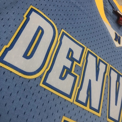 Carmelo Anthony Denver Nuggets No.15 Throwback Swingman Jersey 2003-04 - View 30