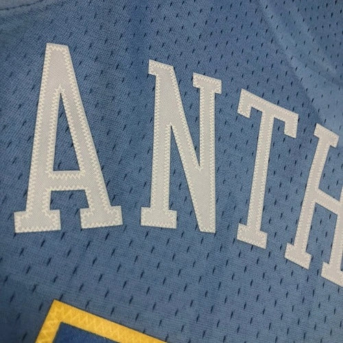Carmelo Anthony Denver Nuggets No.15 Throwback College Swingman Jersey 2003-04 - View 30