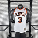 Allen Iverson Denver Nuggets No.3 Throwback Swingman Jersey 2006-07 Blue - View 60