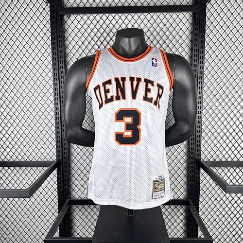Allen Iverson Denver Nuggets No.3 Throwback Swingman Jersey 2006-07 Blue - View 60