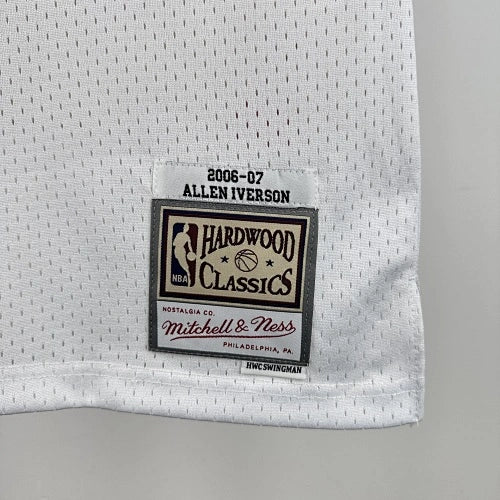 Allen Iverson Denver Nuggets No.3 Throwback Swingman Jersey 2006-07 Blue - View 60