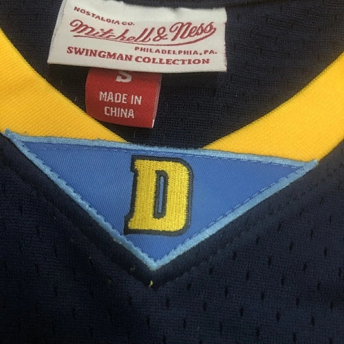 Allen Iverson Denver Nuggets No.3 Throwback Swingman Jersey 2006-07 Blue - View 60