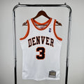 Allen Iverson Denver Nuggets No.3 Throwback Swingman Jersey 2006-07 Blue - View 60
