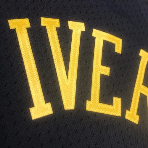 Allen Iverson Denver Nuggets No.3 Throwback Swingman Jersey 2006-07 Blue - View 60