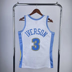 Allen Iverson Denver Nuggets No.3 Throwback ABA Retro Night Swingman Jersey 2006-07 - View 60
