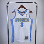 Allen Iverson Denver Nuggets No.3 Throwback Swingman Jersey 2006-07 Blue - View 60