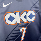 Chet Holmgren No.7 Oklahoma City Thunder City Edition Jersey 2025-26 NBA Authentic Swingman Jersey - View 1