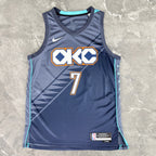 Chet Holmgren No.7 Oklahoma City Thunder City Edition Jersey 2025-26 NBA Authentic Swingman Jersey - View 2