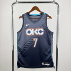 Chet Holmgren No.7 Oklahoma City Thunder City Edition Jersey 2025-26 NBA Authentic Swingman Jersey - View 11