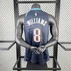 Jalen Williams No.8 Oklahoma City Thunder City Edition Jersey 2025-26 NBA Authentic Swingman Jersey - View 5