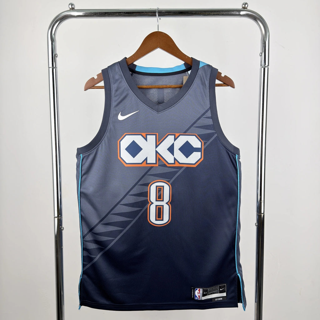 Jalen Williams No. 8 Oklahoma City Thunder City Edition Jersey 2025-26